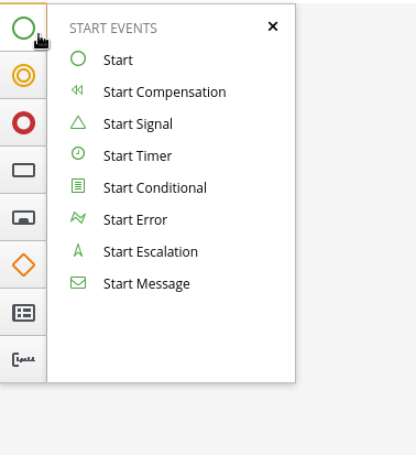 bpmn drag nodes